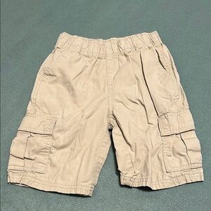 Place Tan Cargo Shorts with Elastic Waistband